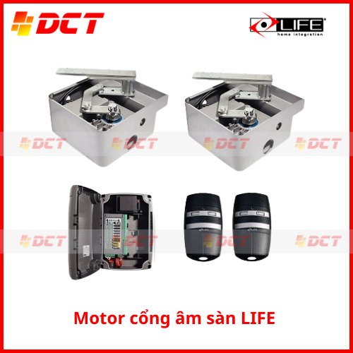 motor cổng âm sàn Life