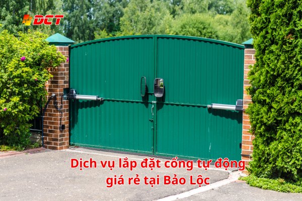 Dịch vụ lắp đặt cổng tự động giá rẻ tại Bảo Lộc
