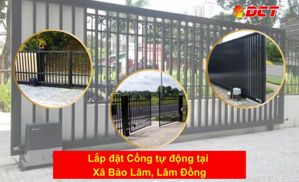 Lắp đặt cổng tự động chính hãng tại Xã Bảo Lâm tỉnh Lâm Đồng